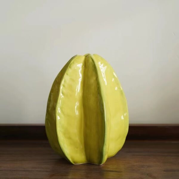 Fruit EU popular Ceramic vase creative art flower arrangement flower device, home decoration - Image 4