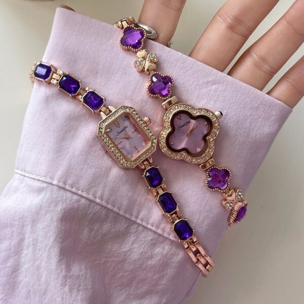 Klir bracelet diamond fashion watch ladies watch waterproof jewelry luxury diamond watch - Image 5