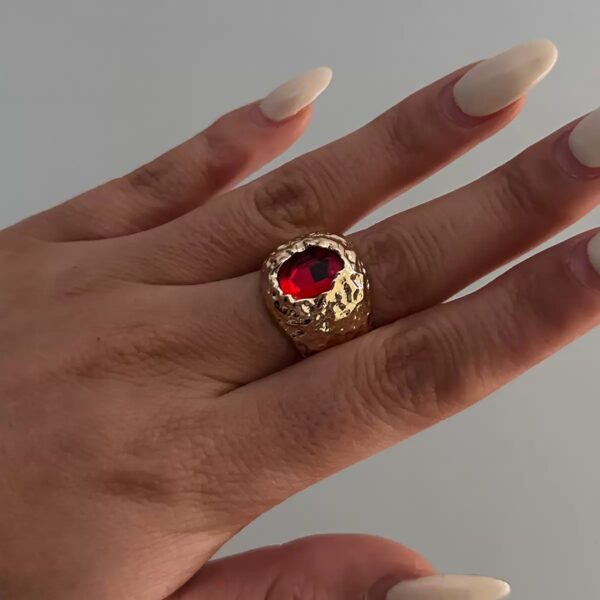 Klir luxe gemstone diamond rings set personality jewelry - Image 7