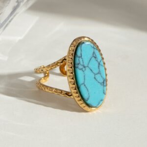 turquoise is regarded as a sacred gem, representing courage and protection.