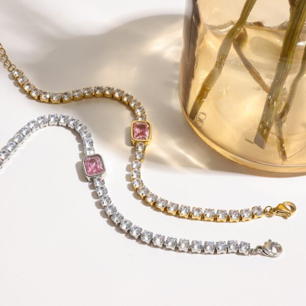 Klir us popular zircon bracelet for girlfriend gift - Image 3