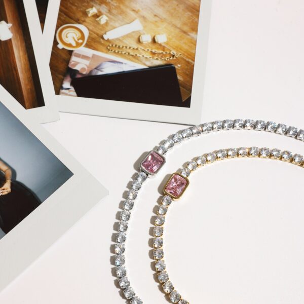 Klir us popular zircon bracelet for girlfriend gift - Image 4