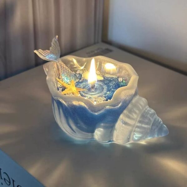 Gardenia fragrance Creative Ocean Aromatherapy Candles - Image 5