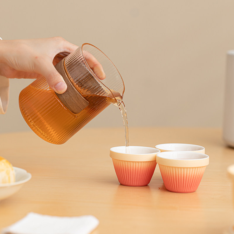 Gradient multifunctional tea and coffee separation travel tea set - Image 5